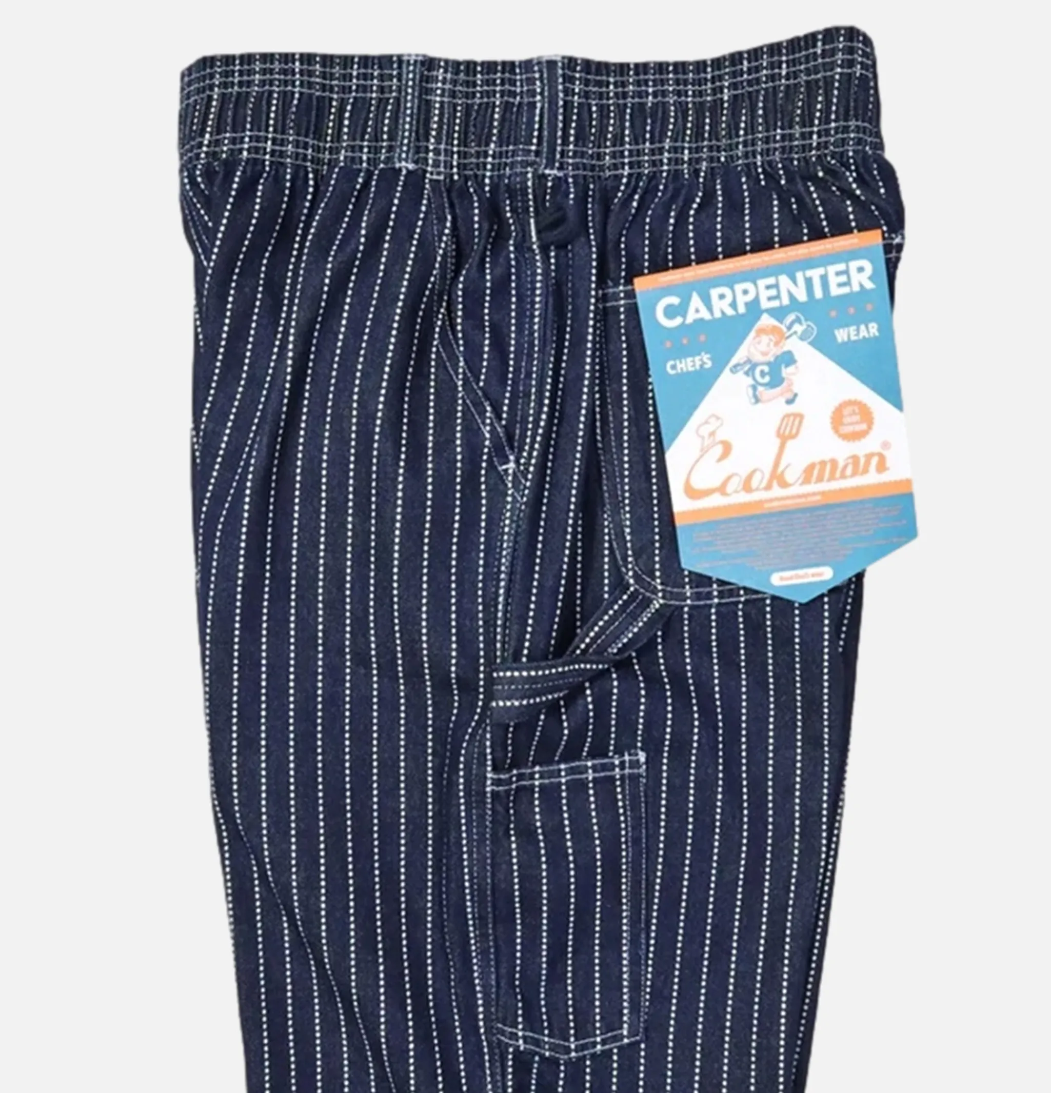 COOKMAN Chef Pant Carpenter Wabash Denim< Work Pants