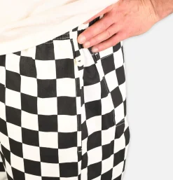 COOKMAN Chef Pant Checker Black< Work Pants