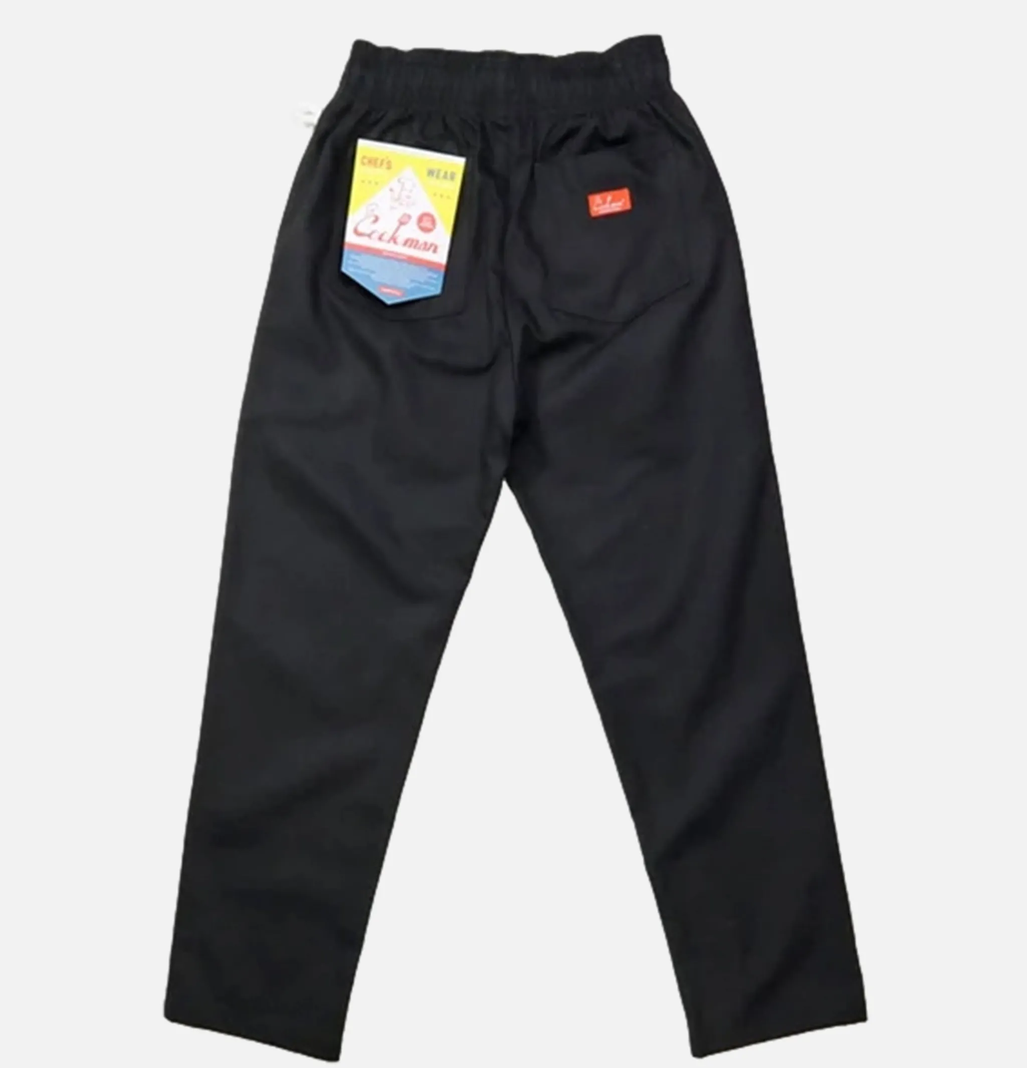 COOKMAN Chef Pant Herringbone Black< Work Pants