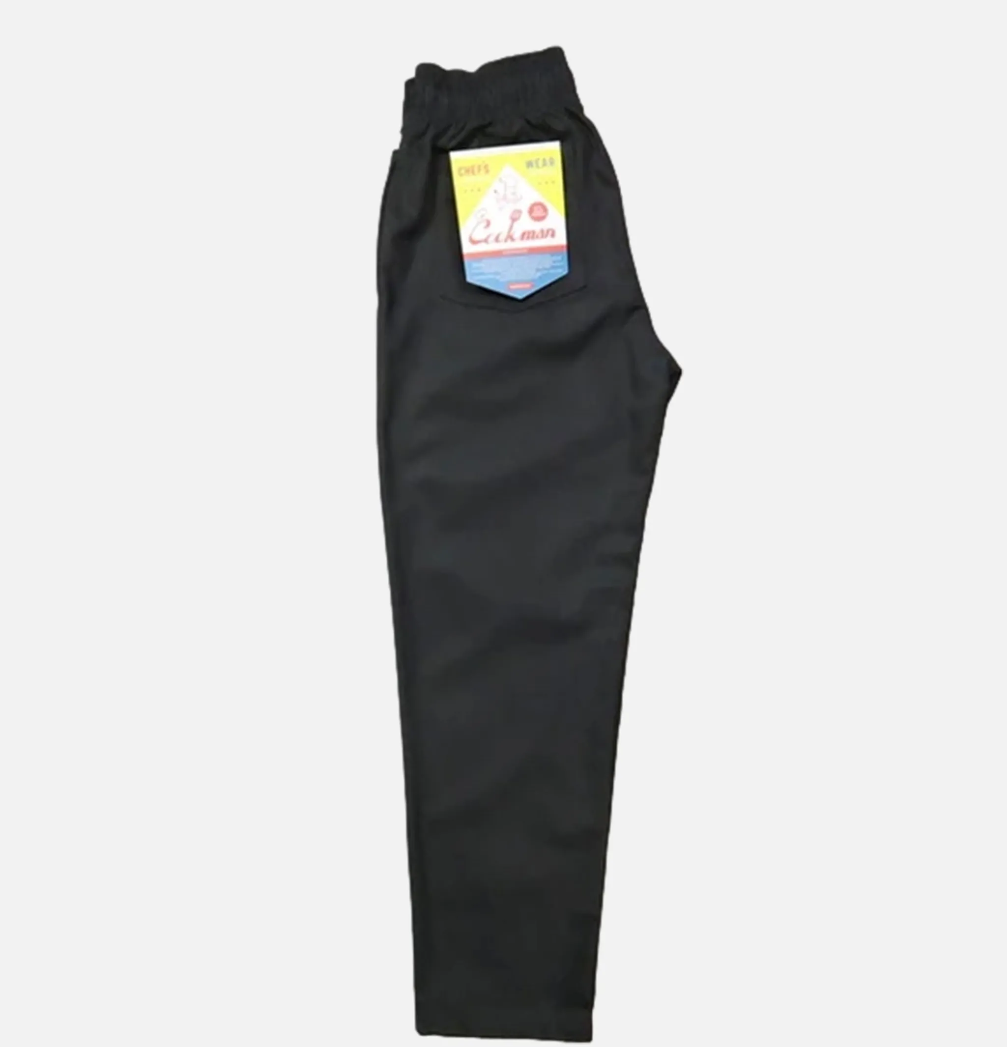 COOKMAN Chef Pant Herringbone Black< Work Pants