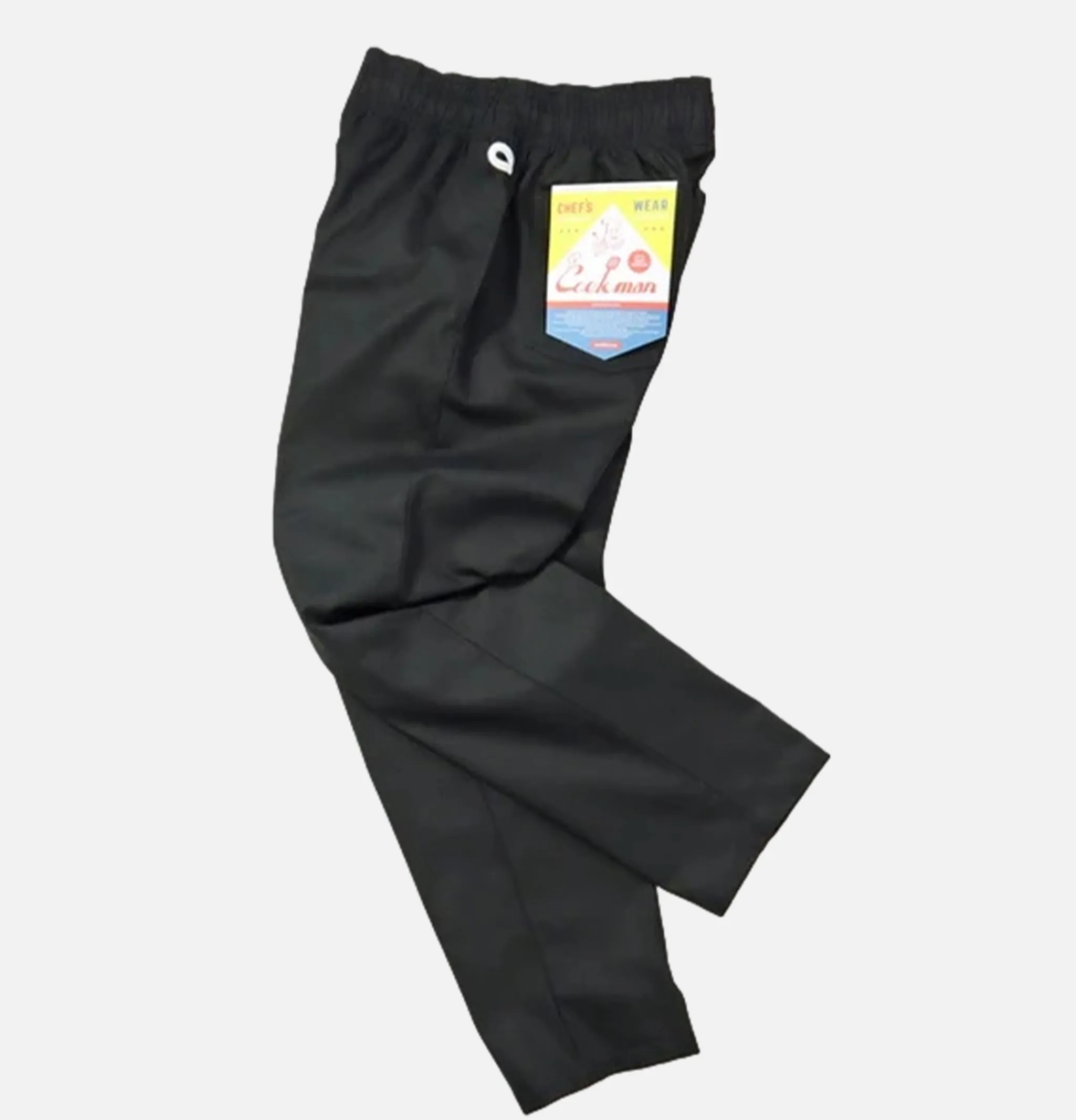 COOKMAN Chef Pant Herringbone Black< Work Pants