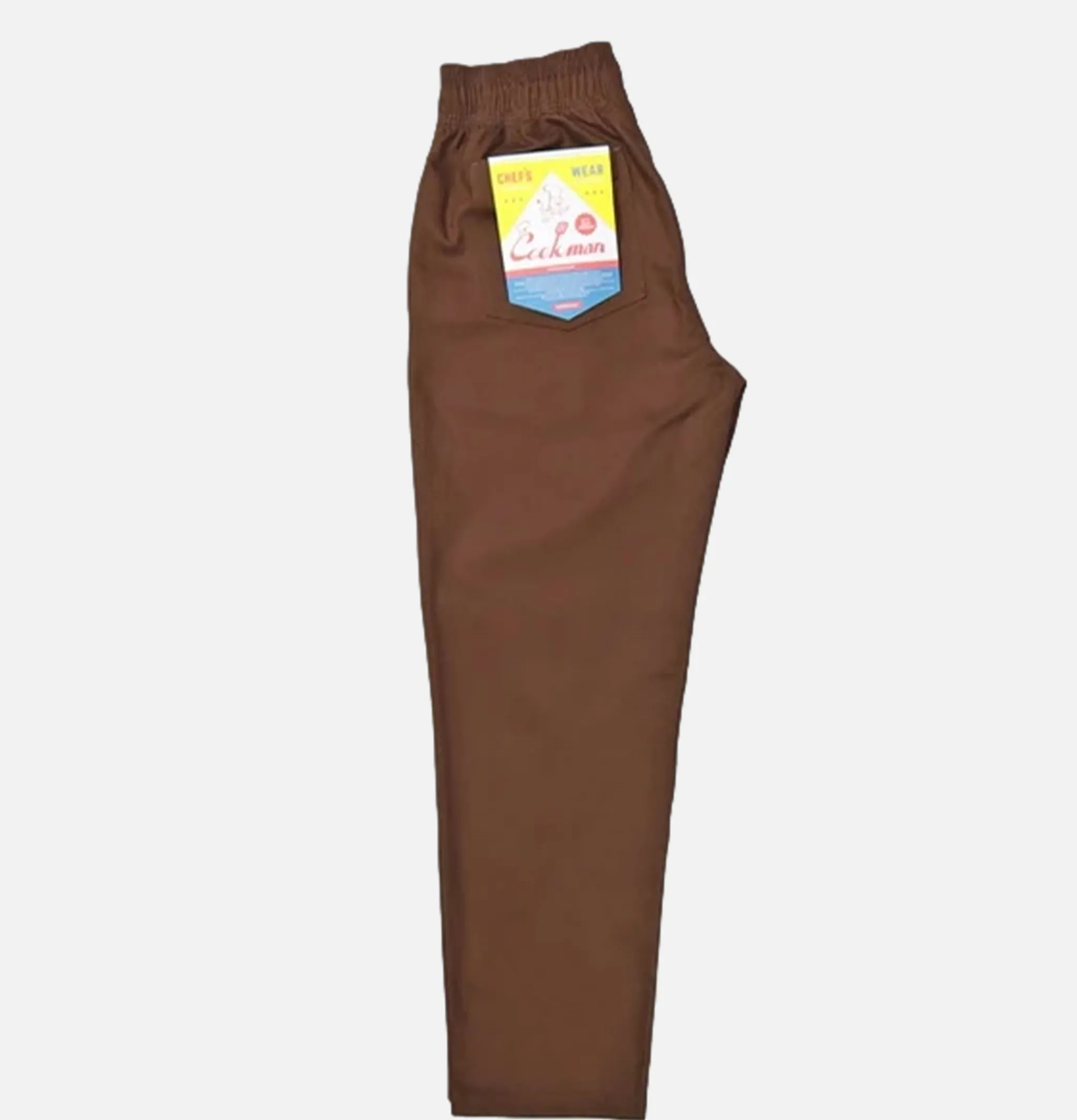 COOKMAN Chef Pant Herringbone Chocolat< Work Pants