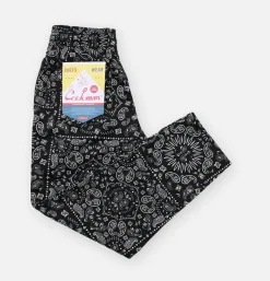 COOKMAN Chef Pant Paisley Black< Work Pants