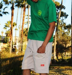 COOKMAN Chef Short Front Pocket Beige< Shorts