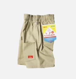 COOKMAN Chef Short Front Pocket Beige< Shorts