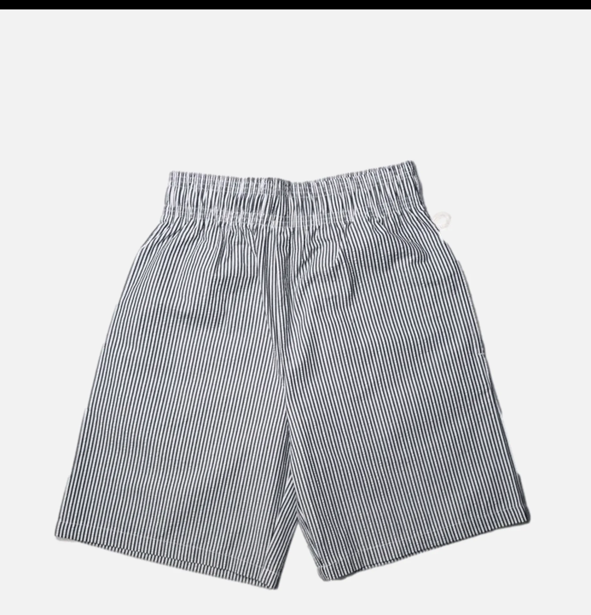 COOKMAN Chef Short Seersucker Navy< Shorts