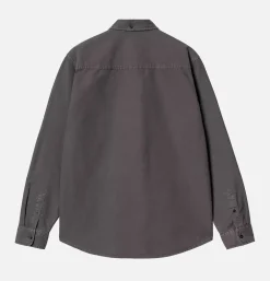 CARHARTT WIP Chemise Bolton Graphite Noire< Chemises