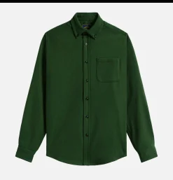 PORTUGUESE FLANNEL Chemise Form Green< Chemises