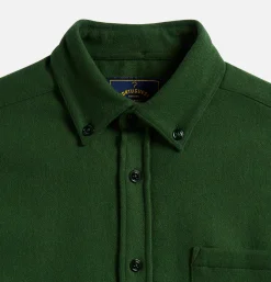 PORTUGUESE FLANNEL Chemise Form Green< Chemises