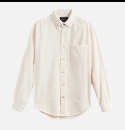 PORTUGUESE FLANNEL Chemise Lobo Ecru< Chemises