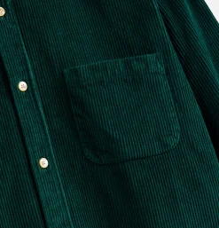 PORTUGUESE FLANNEL Chemise Lobo Green< Chemises