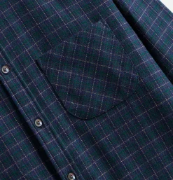 PORTUGUESE FLANNEL Chemise Minerva Blue< Chemises