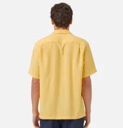 PORTUGUESE FLANNEL Chemise Pique Yellow< Chemises