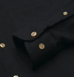 PORTUGUESE FLANNEL Chemise Teca Black< Chemises