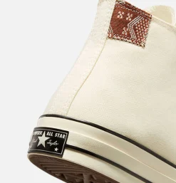 CONVERSE Chuck 70 Hi Crafted Lt Blue<Homme Baskets