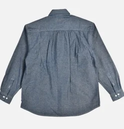 FRIZMWORKS Cigarette Chambray Shirt Blue< Chemises
