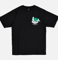 MANASTASH Citee Pigeon Black< T-shirts