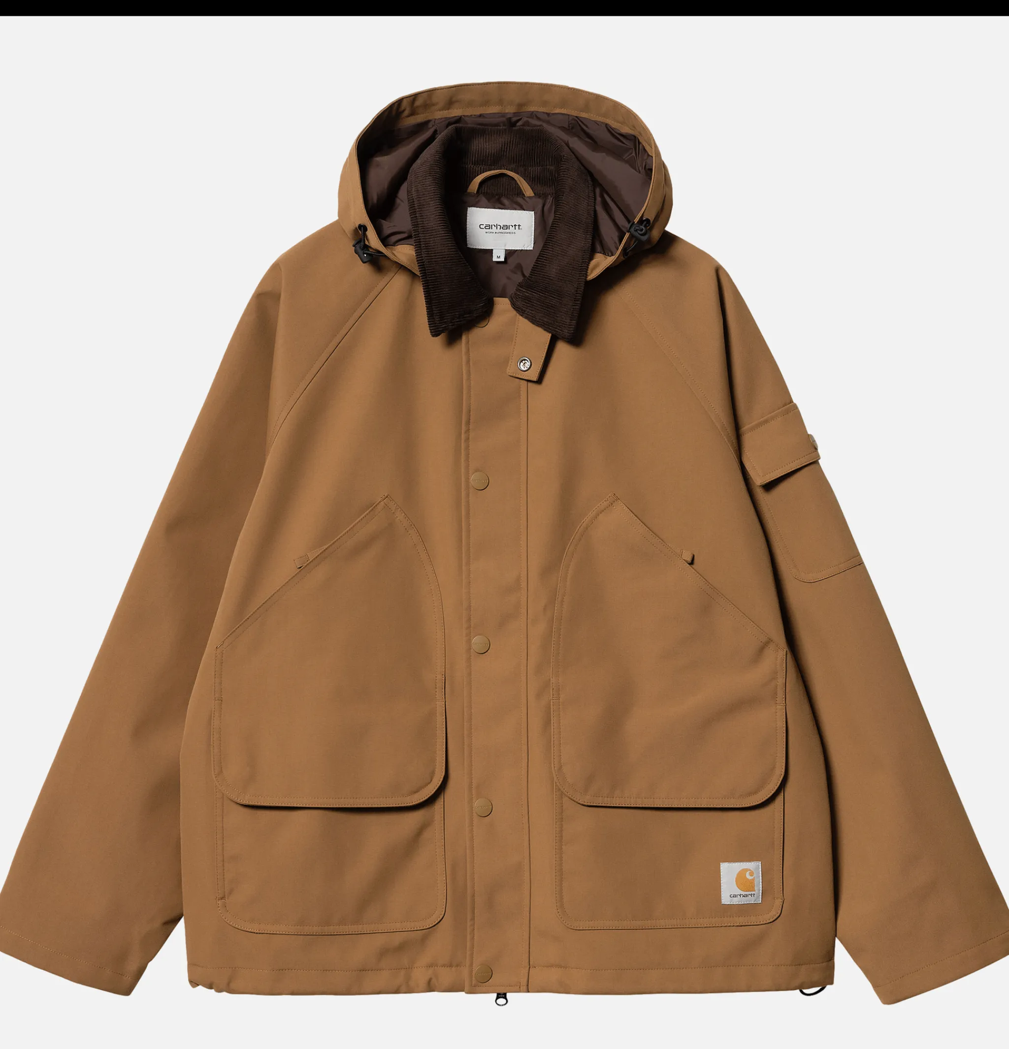 CARHARTT WIP Clarton Jacket Hamilton Brown< Vestes