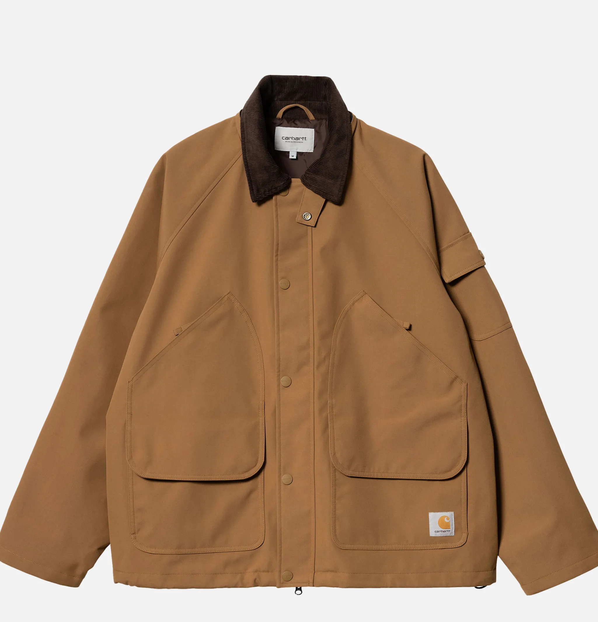 CARHARTT WIP Clarton Jacket Hamilton Brown< Vestes