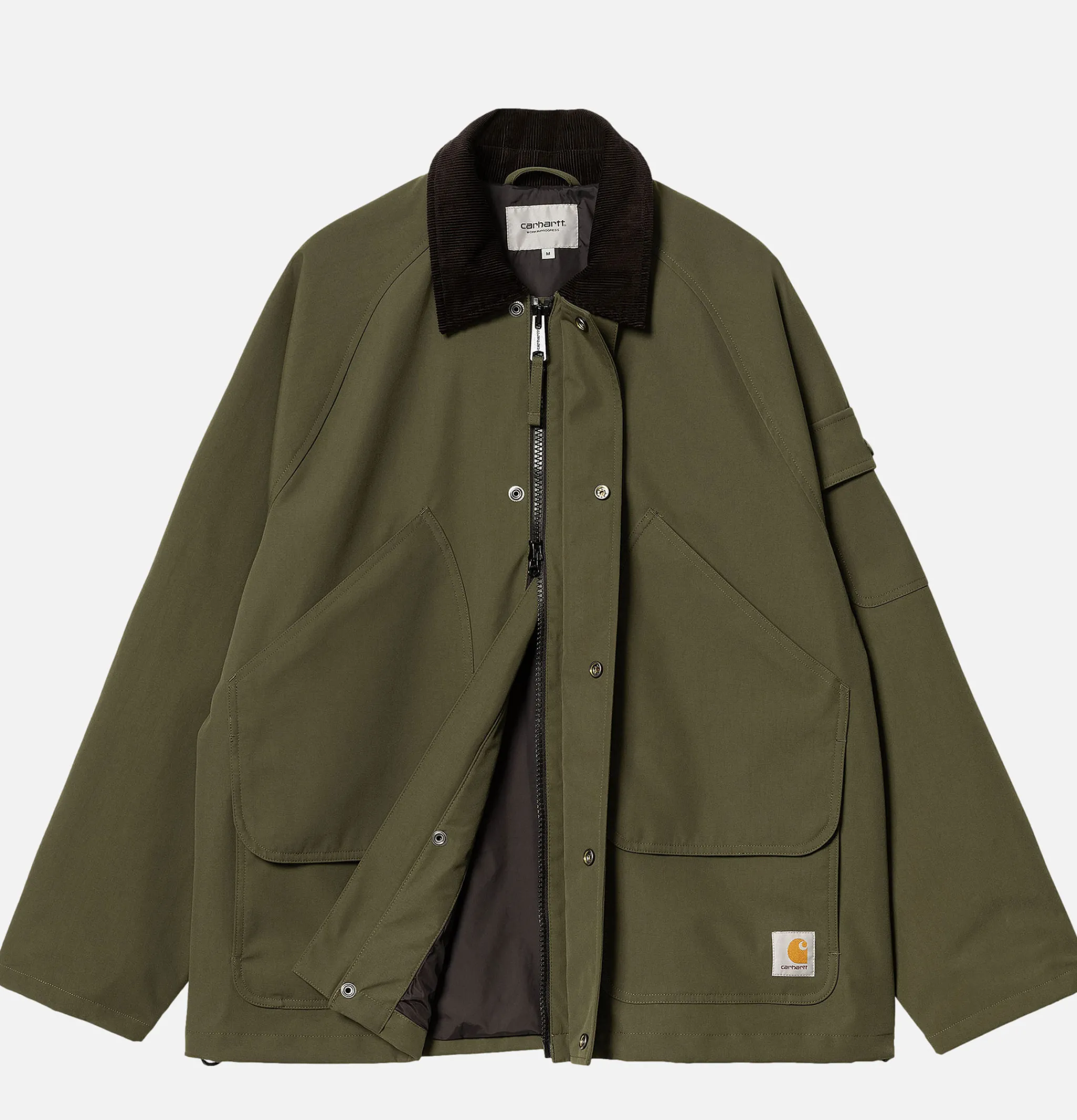 CARHARTT WIP Clarton Jacket Office Green< Vestes