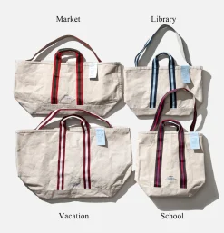 PUEBCO College Tote Bag Library< Tote-bags