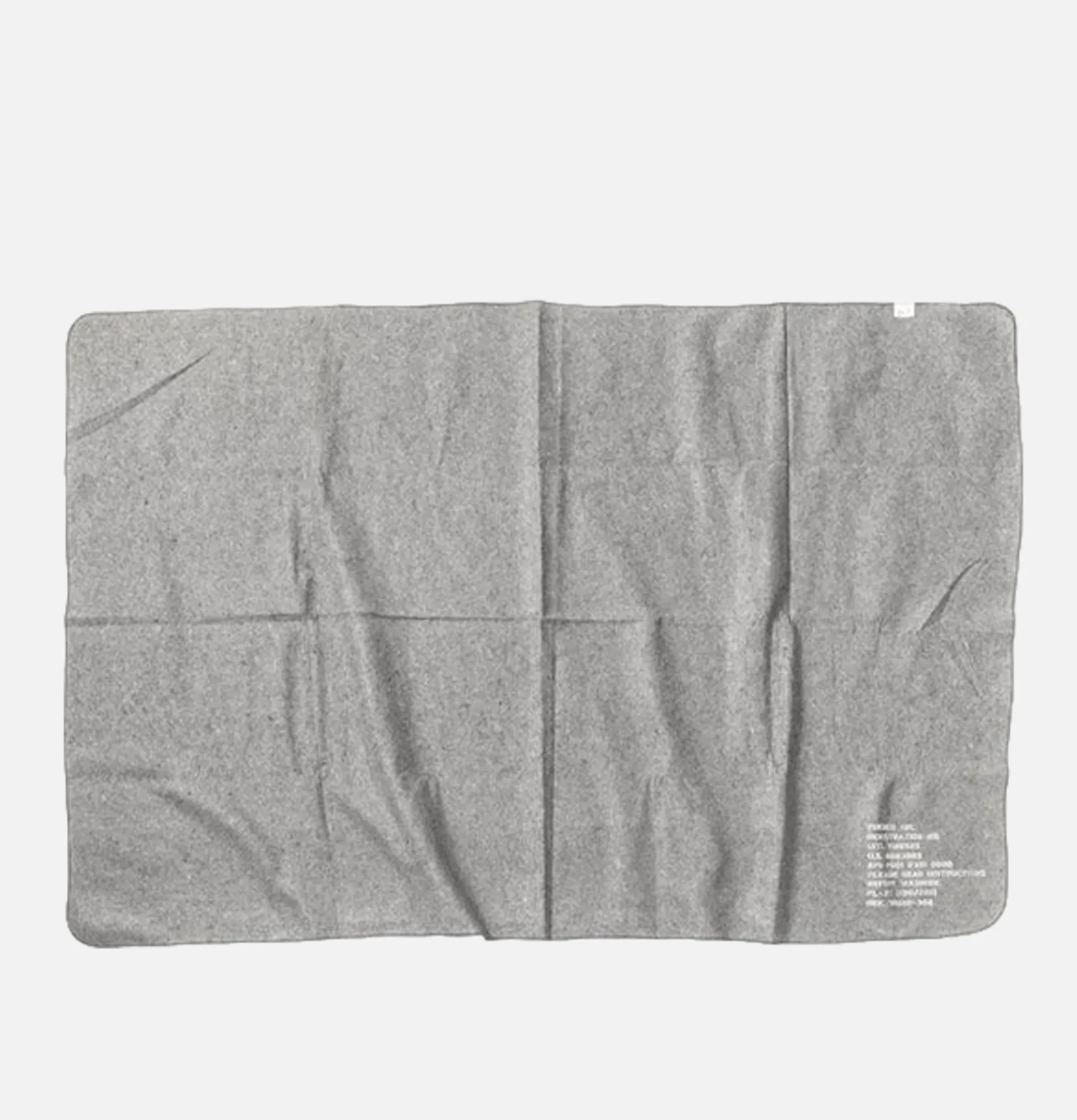 PUEBCO Couverture Coton Grise< Maison