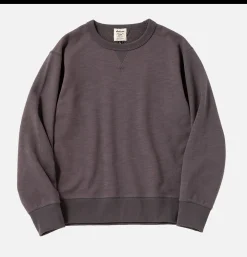 JACKMAN Crewneck Sweater Falcon Gray< Sweats & Polaires