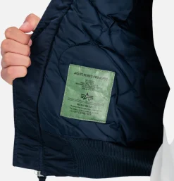 ALPHA INDUSTRIES Cwu 45 Jacket Navy< Vestes