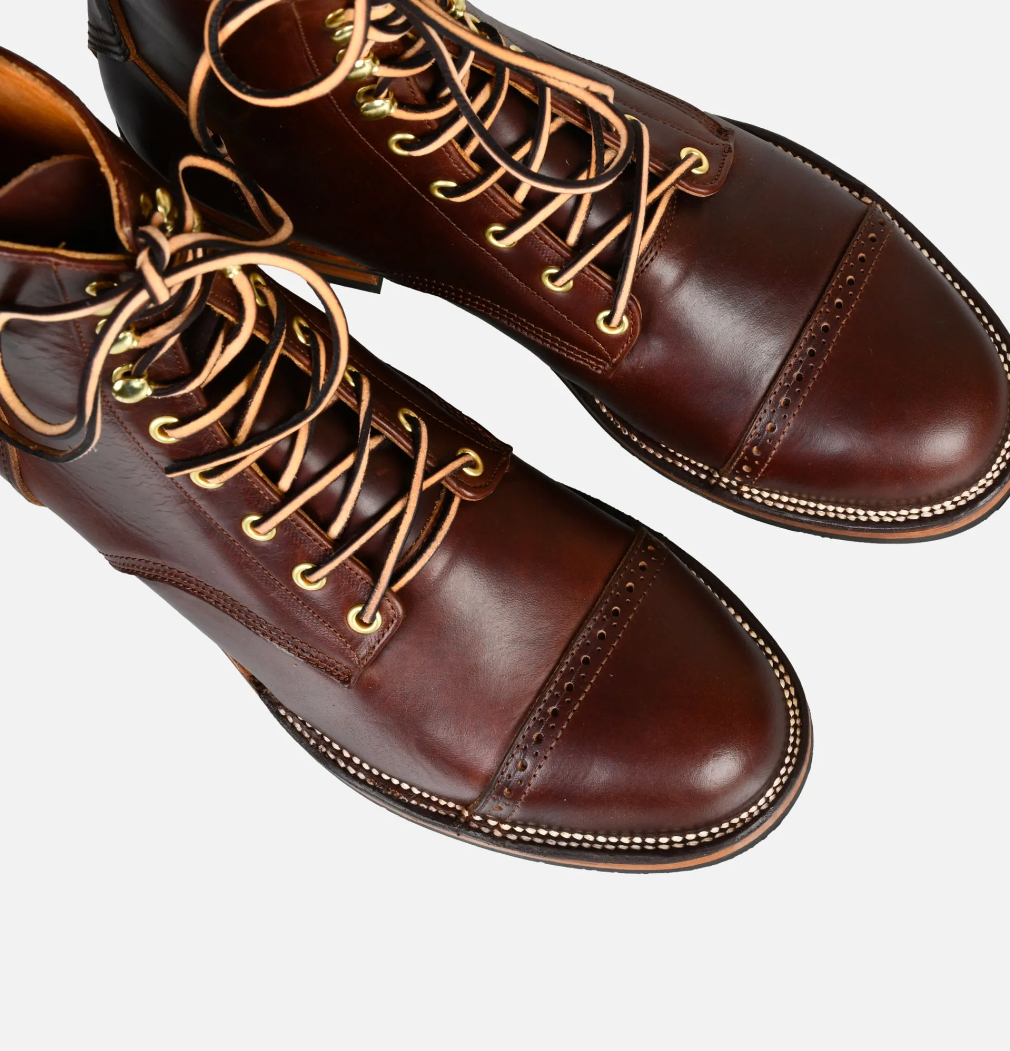 UNMARKED Db Hunter Cap Toe Full Brown<Homme Bottes