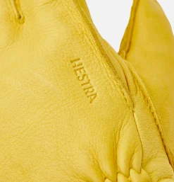 HESTRA Deerskin Gloves Yellow< Gants • Bonnets • Echarpes