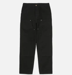 CARHARTT WIP Double Knee Pant Black< Pantalons