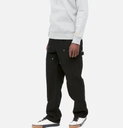 CARHARTT WIP Double Knee Pant Black< Pantalons