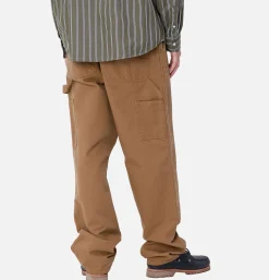 CARHARTT WIP Double Knee Pant Hamilton Brown< Pantalons