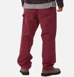 CARHARTT WIP Double Knee Pant Malbec< Pantalons