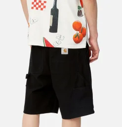CARHARTT WIP Double Knee Short Noir< Shorts
