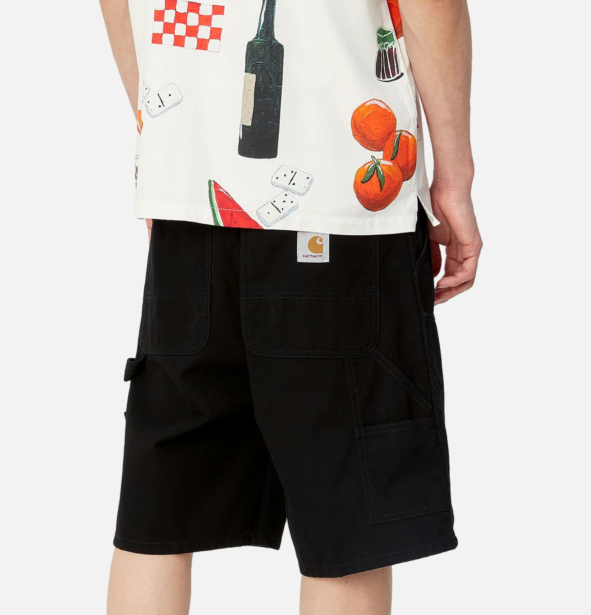 CARHARTT WIP Double Knee Short Noir< Shorts