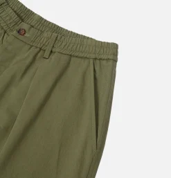 UNIVERSAL WORKS Double Pleat Pant Light Olive< Chinos