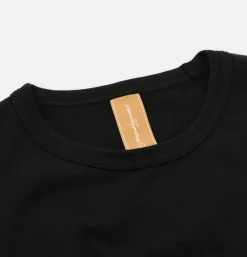 FRIZMWORKS Double Rib Oversized Tee Black< T-shirts