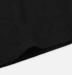FRIZMWORKS Double Rib Oversized Tee Black< T-shirts