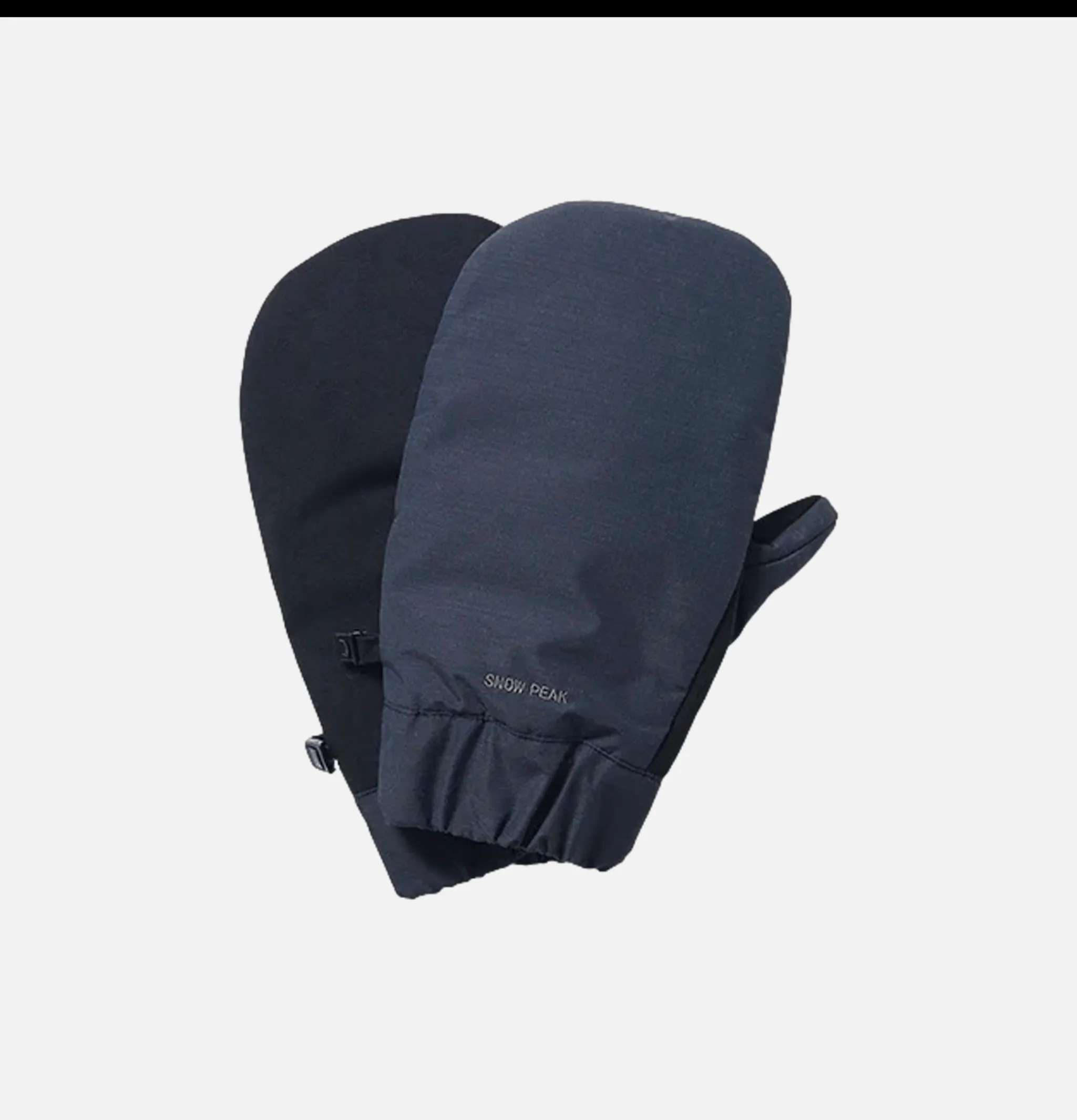 SNOW PEAK Down Mittens Black< Gants • Bonnets • Echarpes