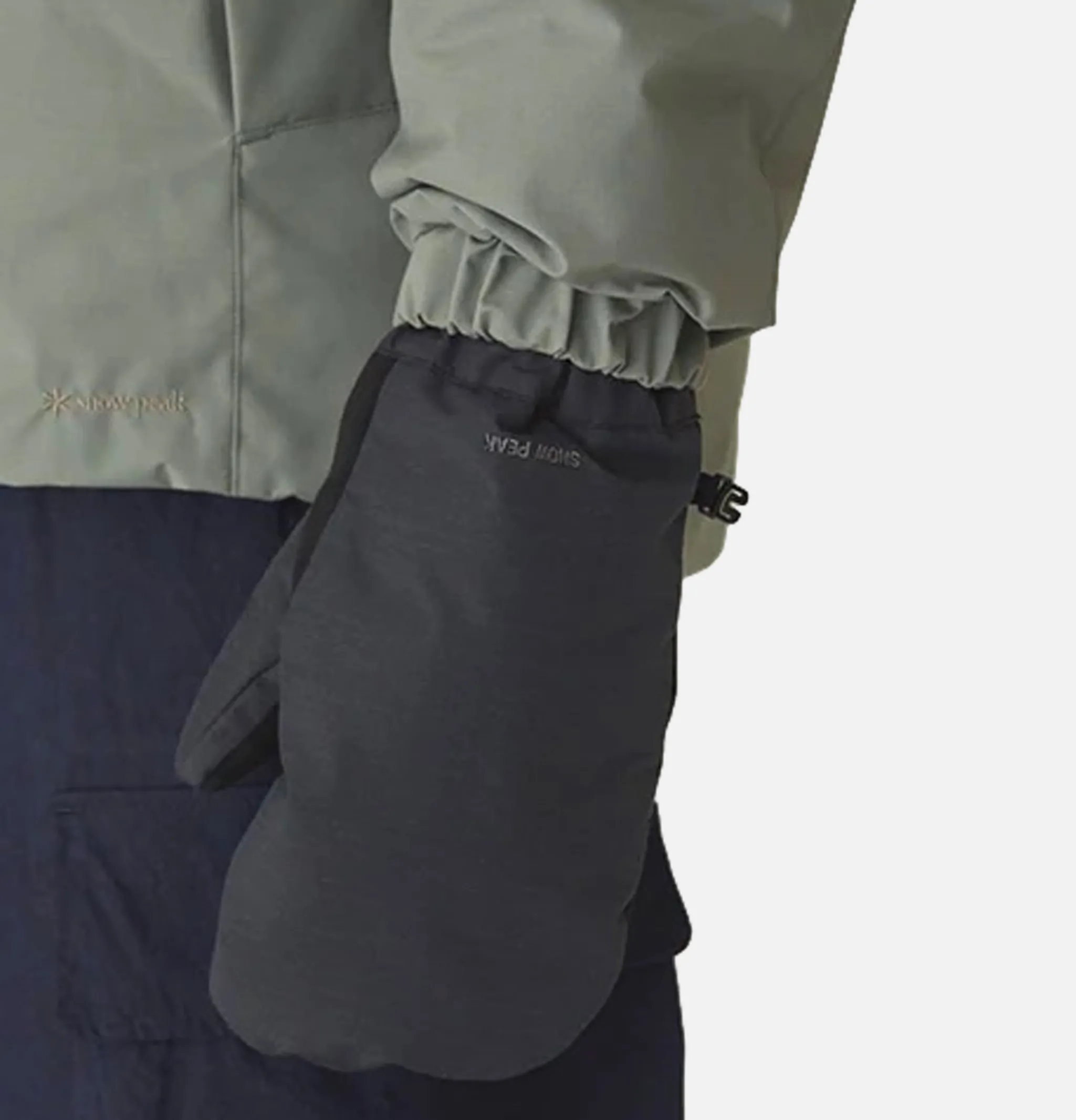 SNOW PEAK Down Mittens Black< Gants • Bonnets • Echarpes