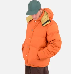 CRESCENT DOWN WORKS Down Sweater Jacket Rust< Blousons & Manteaux