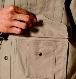 FILSON Dry Tin Cruise Gray Khaki< Vestes