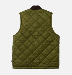 FILSON Eagle Plains Vest Surplus Green< Vestes