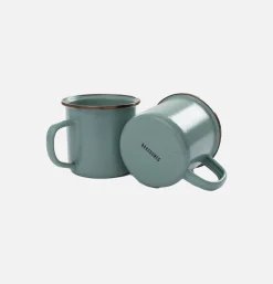 BAREBONES Enamel Cup Set X 2 Mint< Outdoor