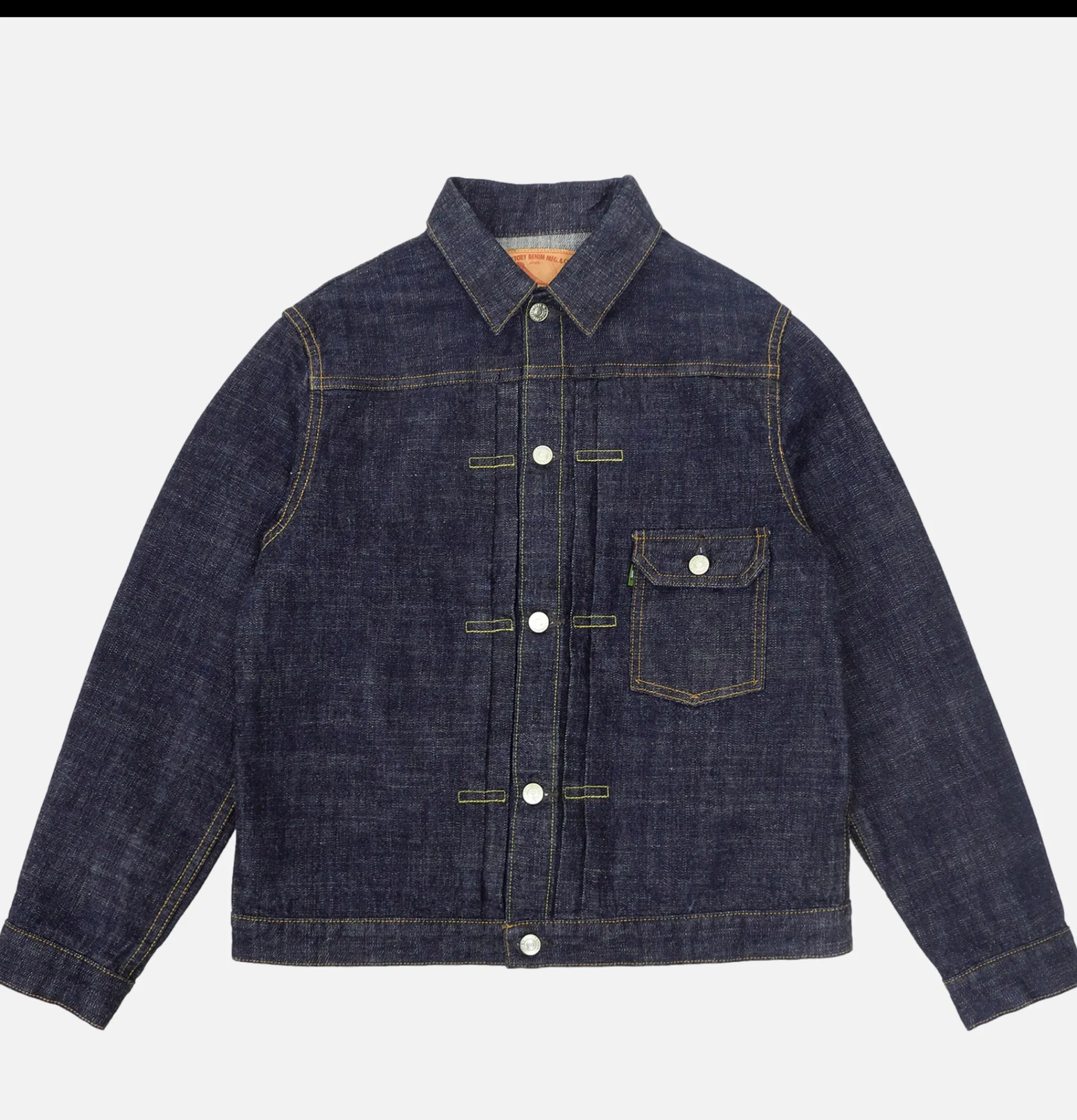 FOB FACTORY F2400 G-3 Denim 1st Jacket< Vestes