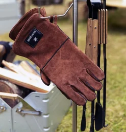 SNOW PEAK Fireside Gloves Brown< Maison