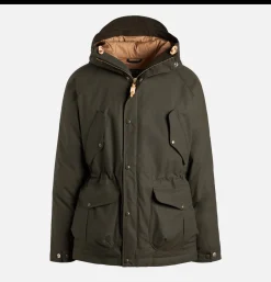 MANIFATTURA CECCARELLI Fisherman Down Parka Chocolat< Blousons & Manteaux
