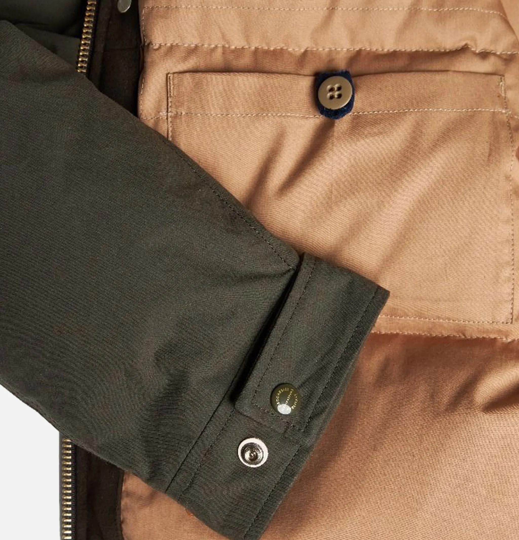 MANIFATTURA CECCARELLI Fisherman Down Parka Chocolat< Blousons & Manteaux