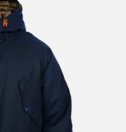 MANIFATTURA CECCARELLI Fisherman Parka Navy< Blousons & Manteaux